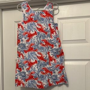Tommy Bahama Red and Blue Print Dress